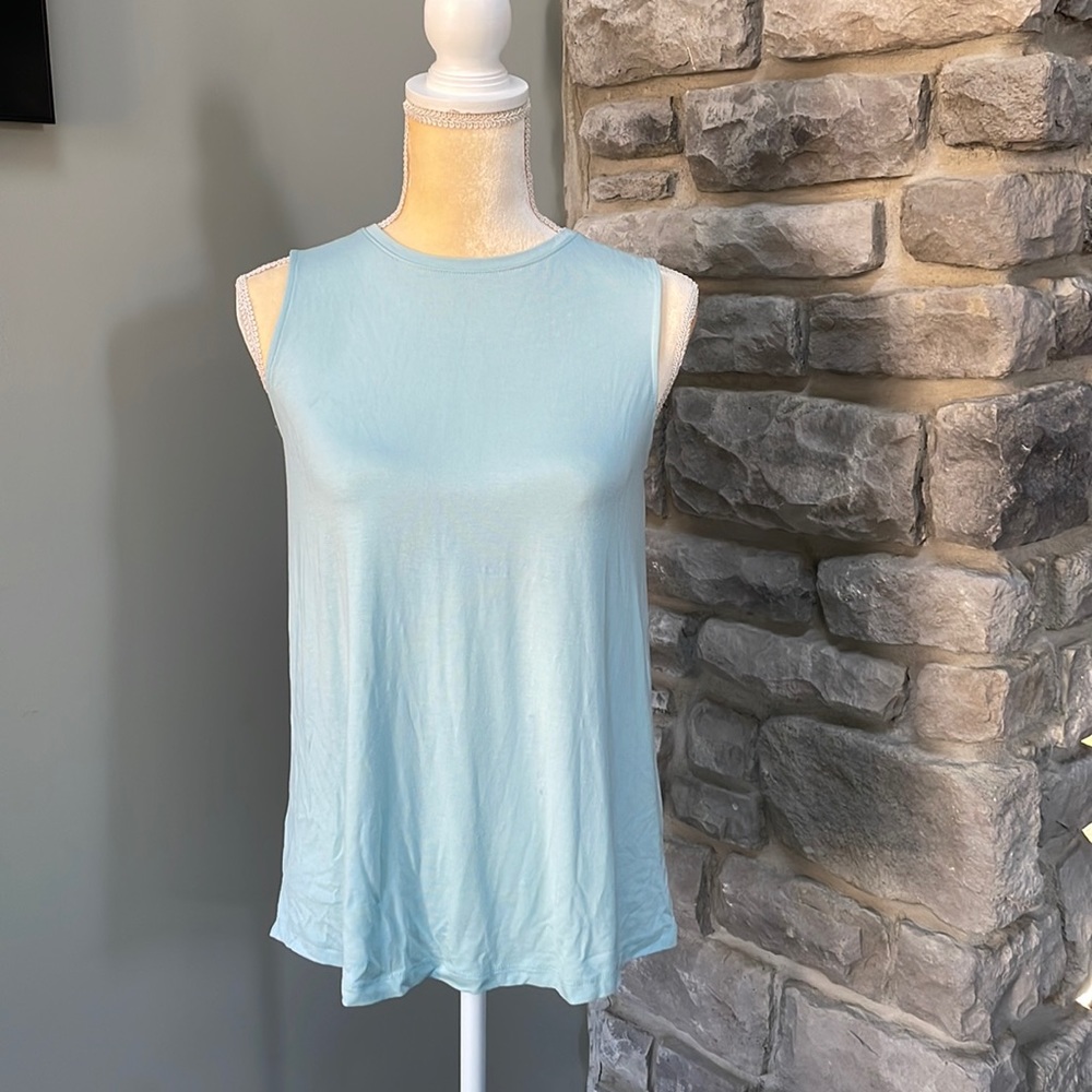 A New Day sleeveless top, rayon/spandex, women’s size S